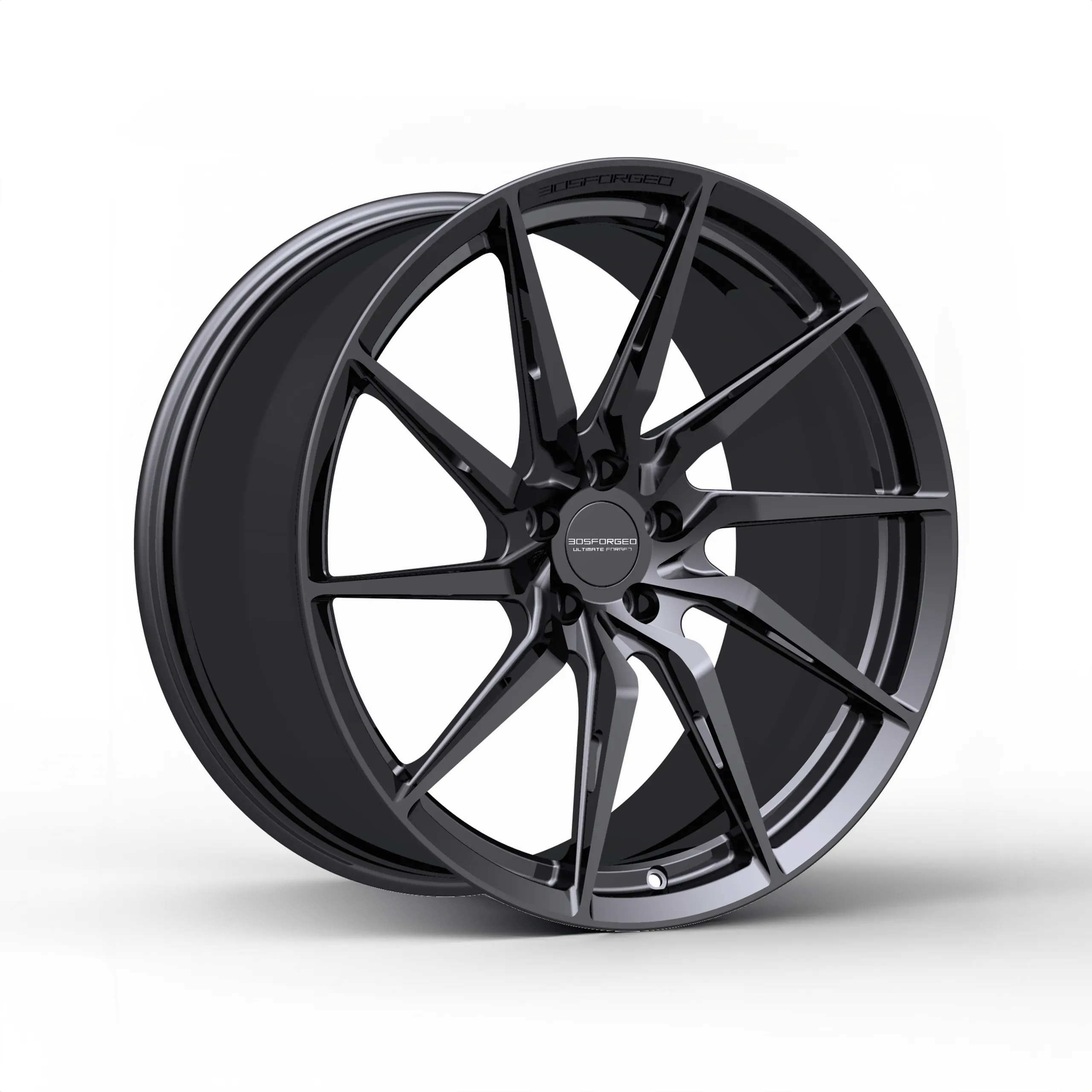 305 Forged UF108P Ultimate Forged Plus Wheel — front view render