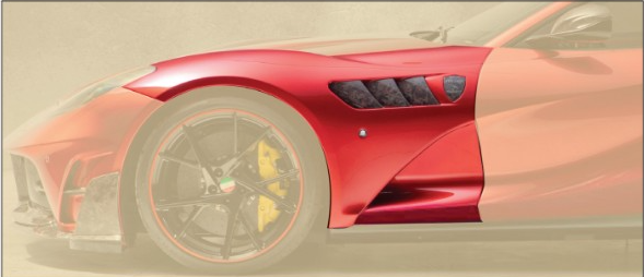Front fenders Mansory Carbon for Ferrari 812 Superfast Stallone