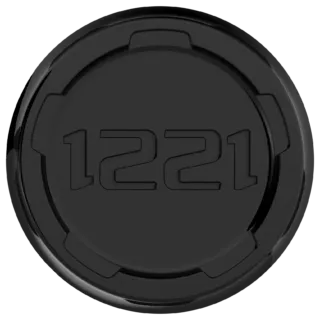 1221 Wheels 0221 AP3X — Standard Finish Solid Gloss Black