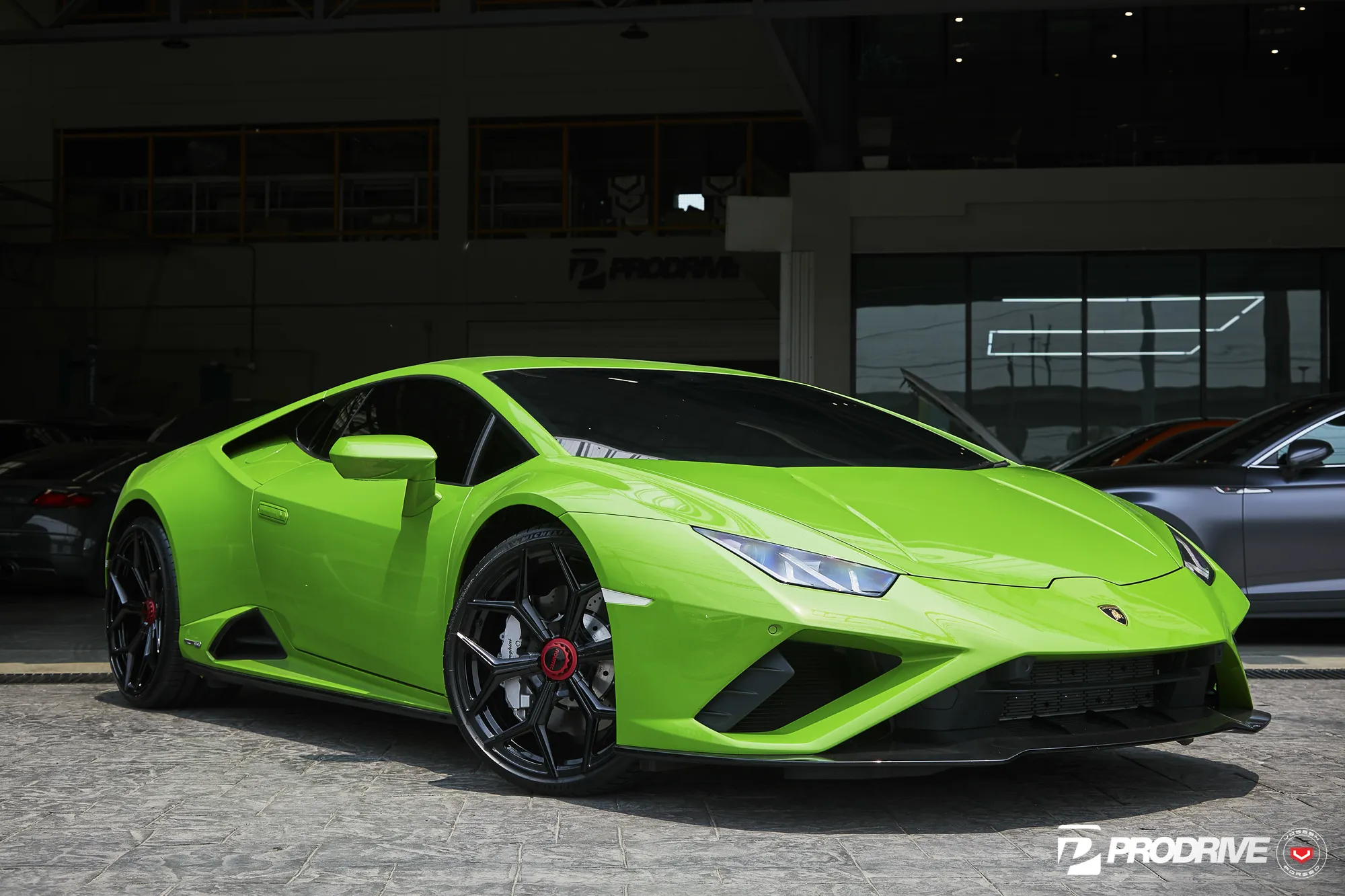 Vossen NL4 forged wheel — concave face detail