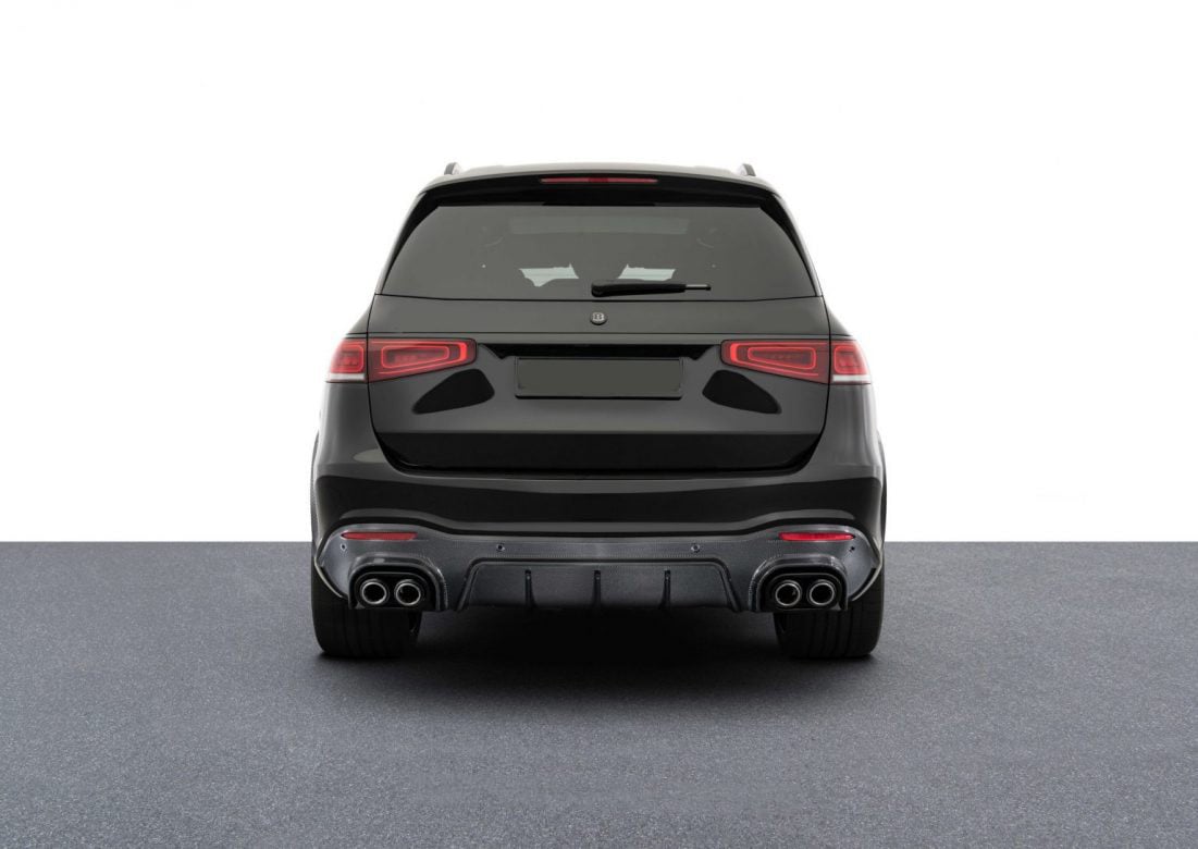 Rear diffuser BS Style carbon for Mercedes-Benz GLS X167 AMG Line
