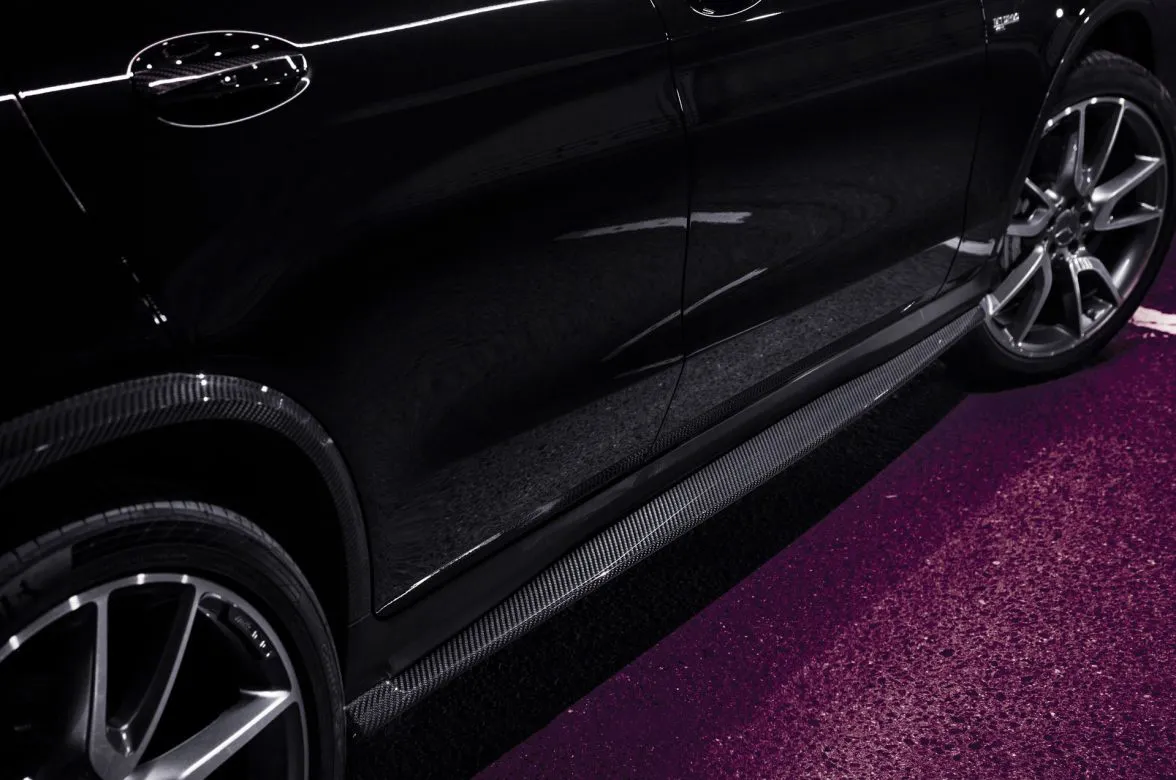 Side skirts Carbon for Mercedes-Benz GLC Coupe C253