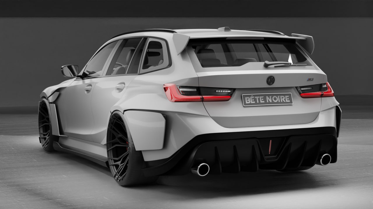 BMW М3 G81 Touring "Nimbus" Custom Wide Body Kit by Bête Noire