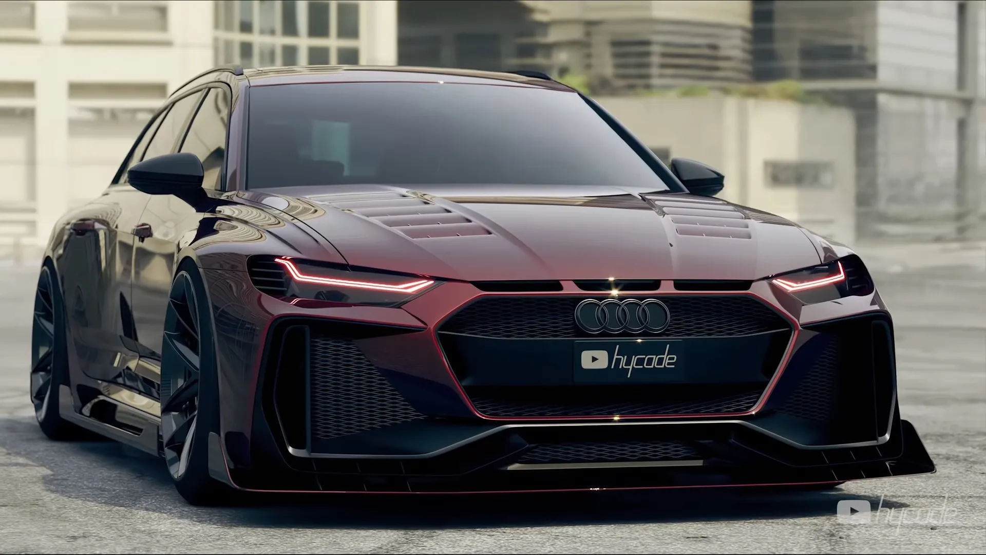 Audi RS6 Custom Body Kit by Hycade