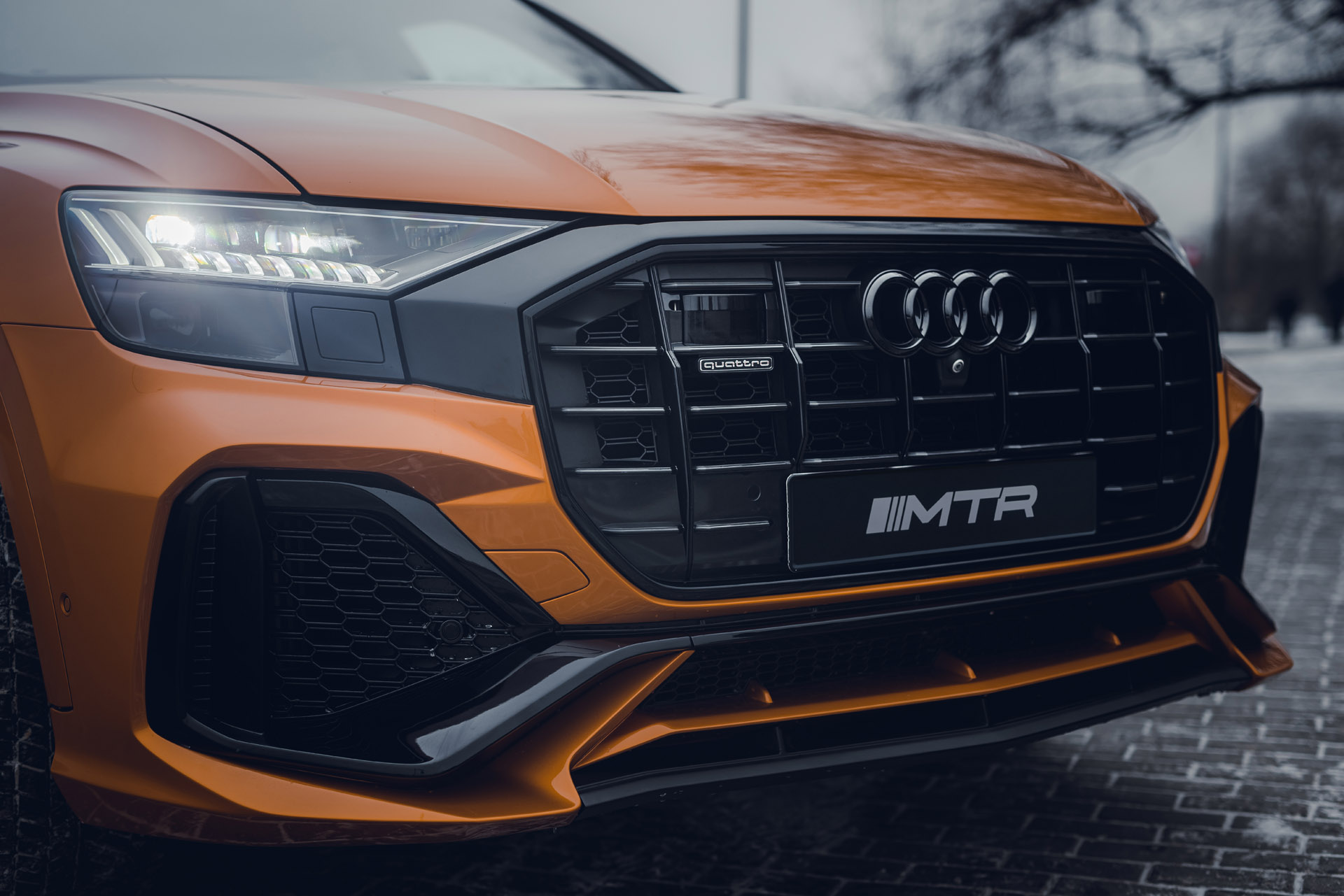 Front bumper MTR Design for Audi Q8