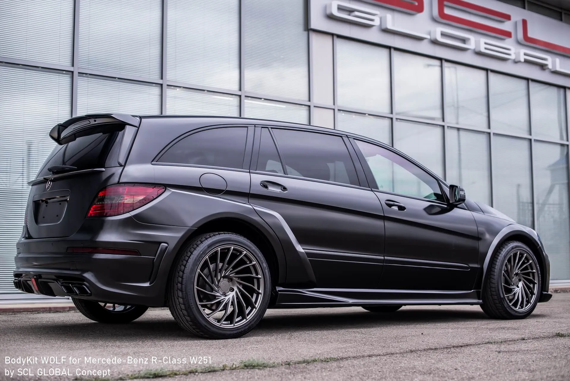 Check our price and buy SCL Performance body kit for Mercedes-Benz R-class W251 Wolf