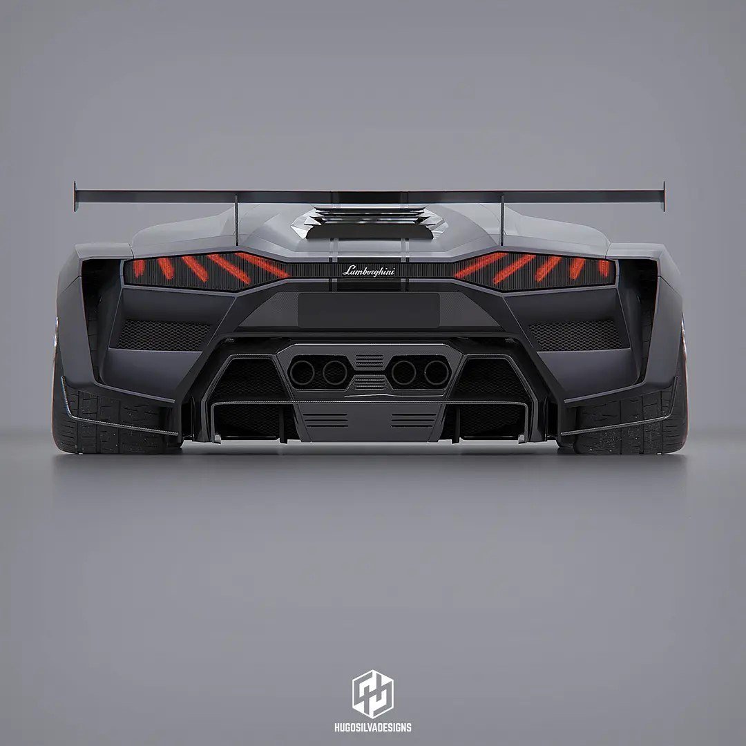 Lamborghini Countach Custom Body Kit by Hugo Silva