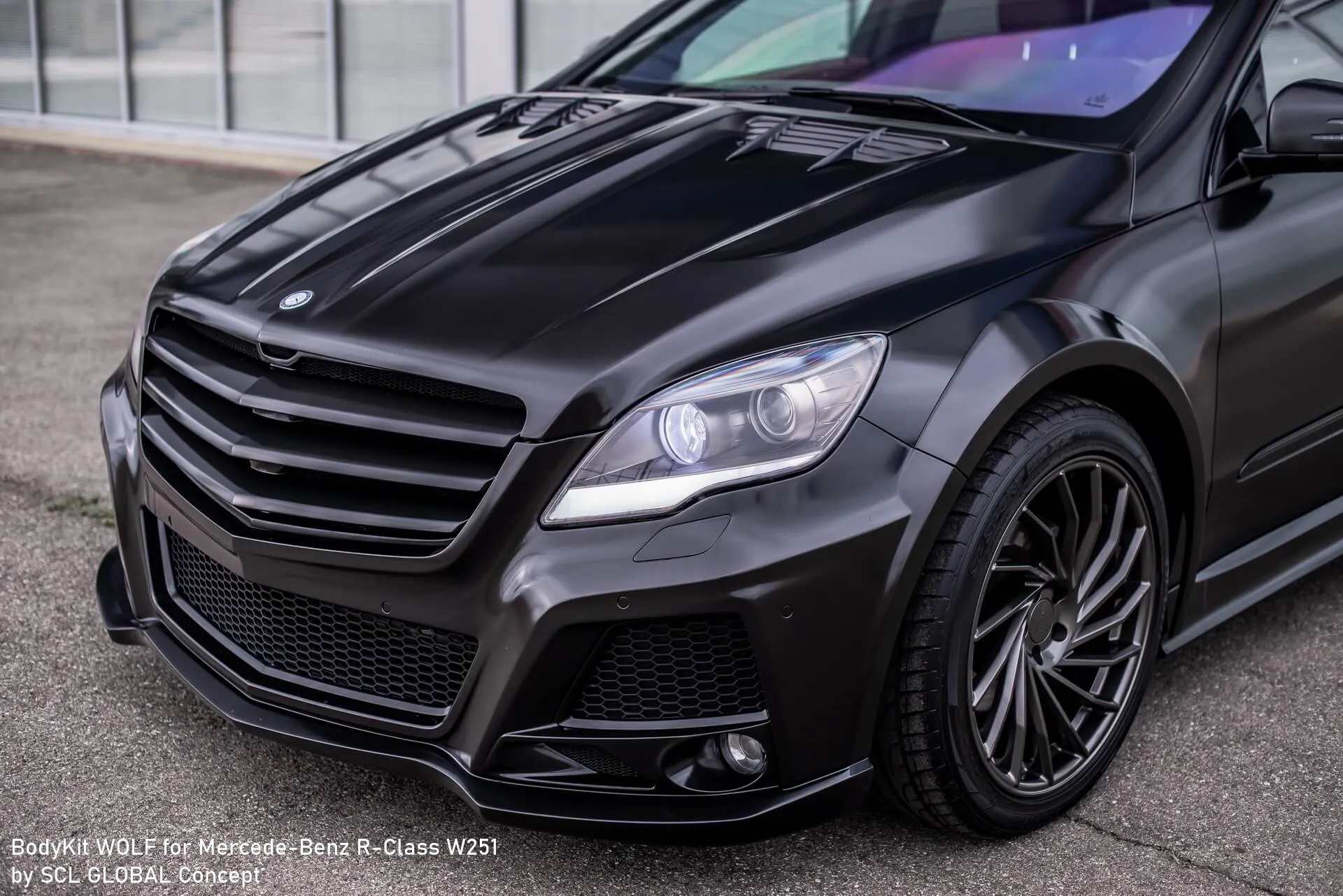 Check our price and buy SCL Performance body kit for Mercedes-Benz R-class W251 Wolf