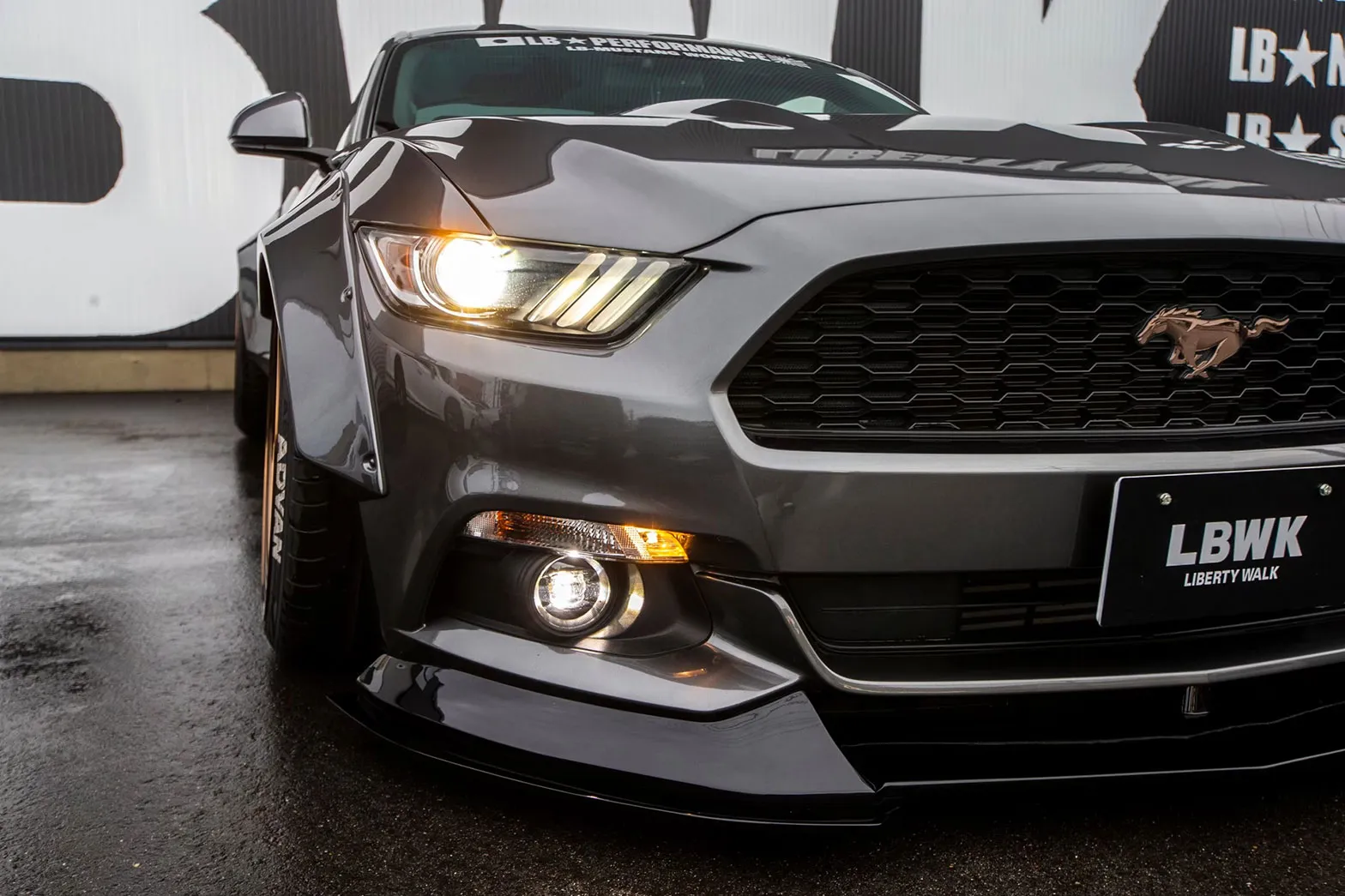 Check our price and buy Liberty Walk Body kit for Ford Mustang!