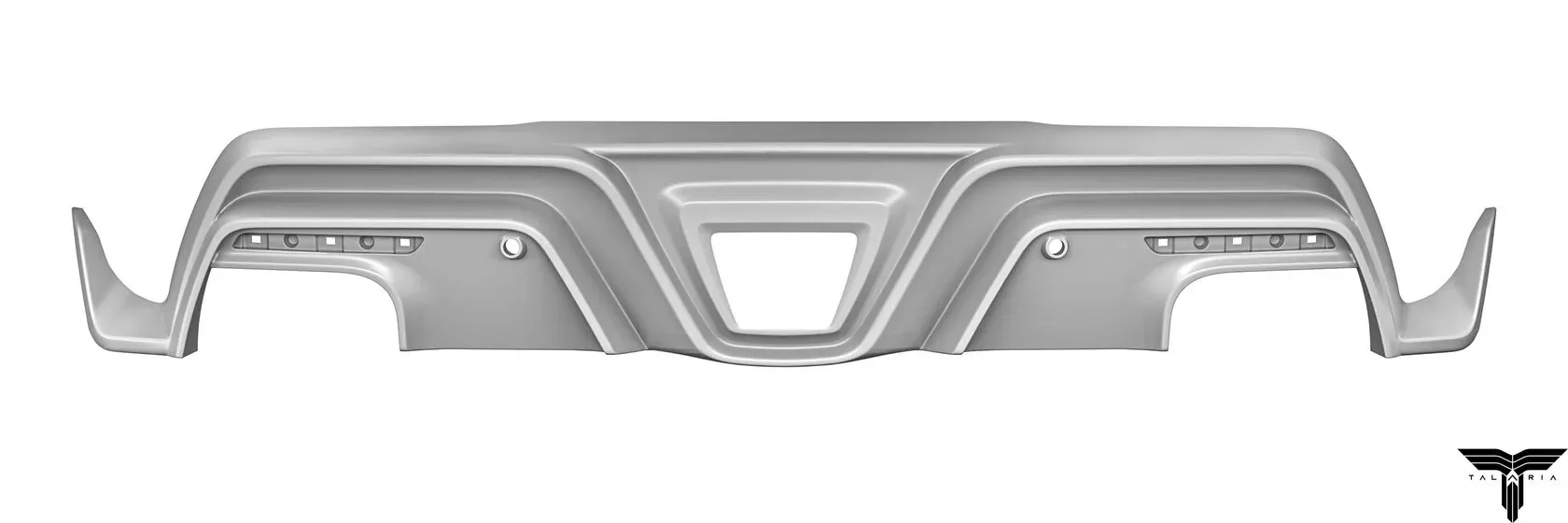 Rear diffuser QUAD exhaust Carbon Talaria for Toyota Supra A90/A91