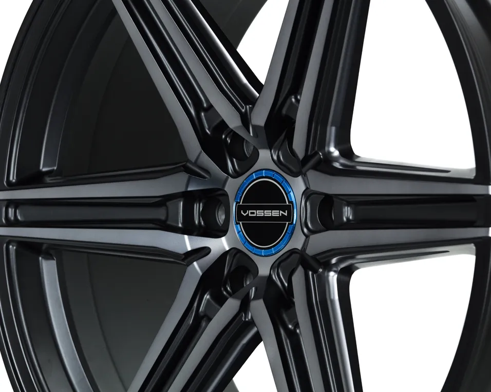 Vossen HF6 2 hybrid forged wheel — finish detail