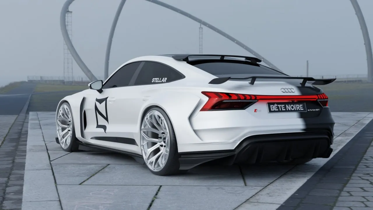 Audi E-Tron Custom Wide Body Kit by Bête Noire