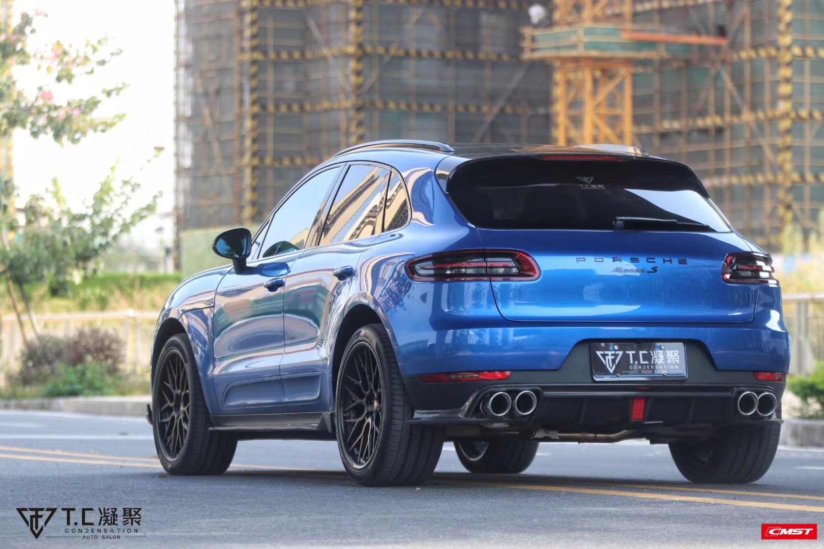 Check our price and buy CMST Carbon Fiber Body Kit set Style for Porsche Macan