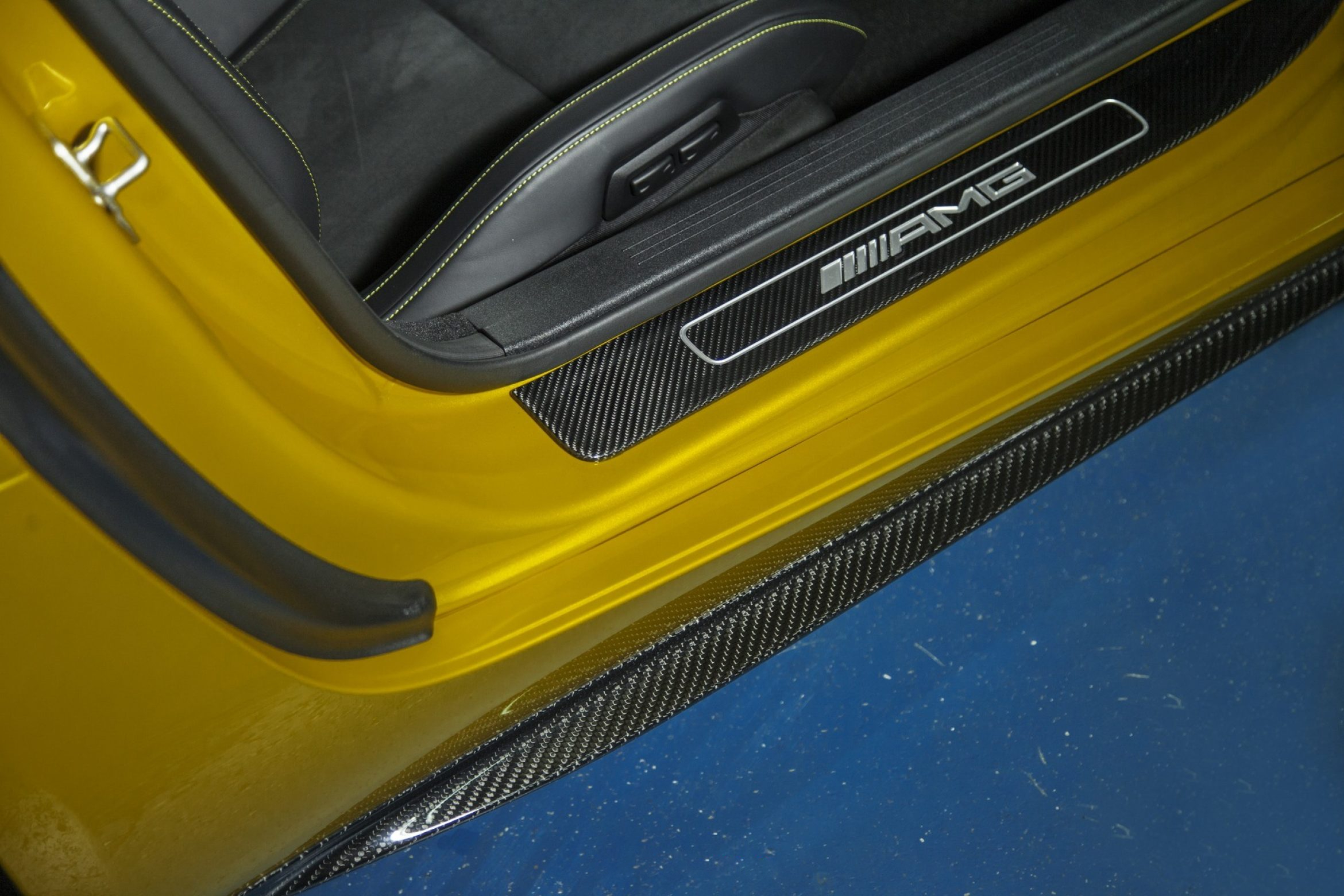 Side skirts Carbon for Mercedes AMG GT Coupe