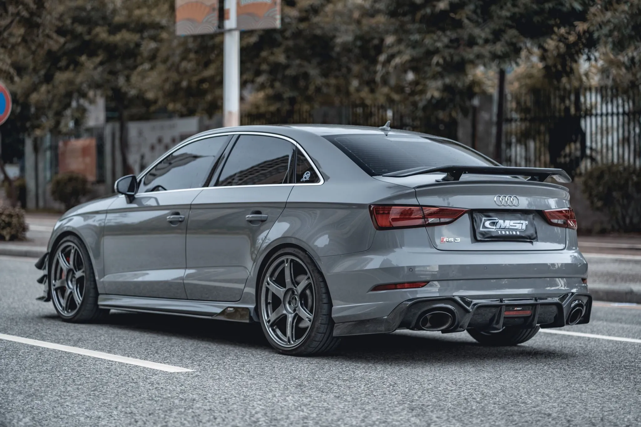 Check our price and buy CMST Carbon Fiber Body Kit set for Audi RS3!
