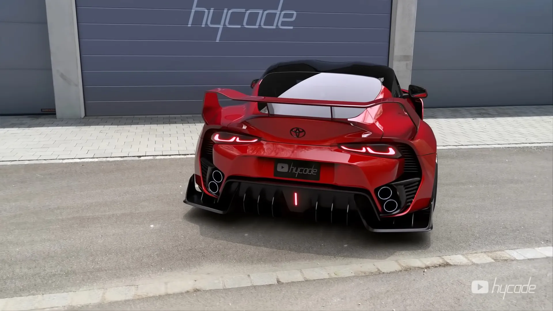 Toyota Supra MK5 Custom Body Kit by Hycade