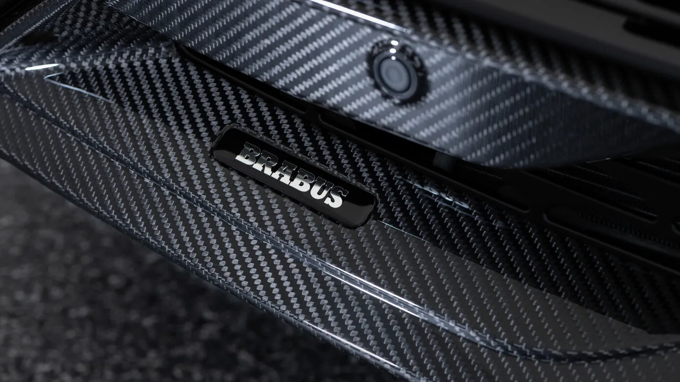 Front bumper spoiler Brabus Carbon for Mercedes-Benz GLE Coupe AMG C167 AMG GLE 63