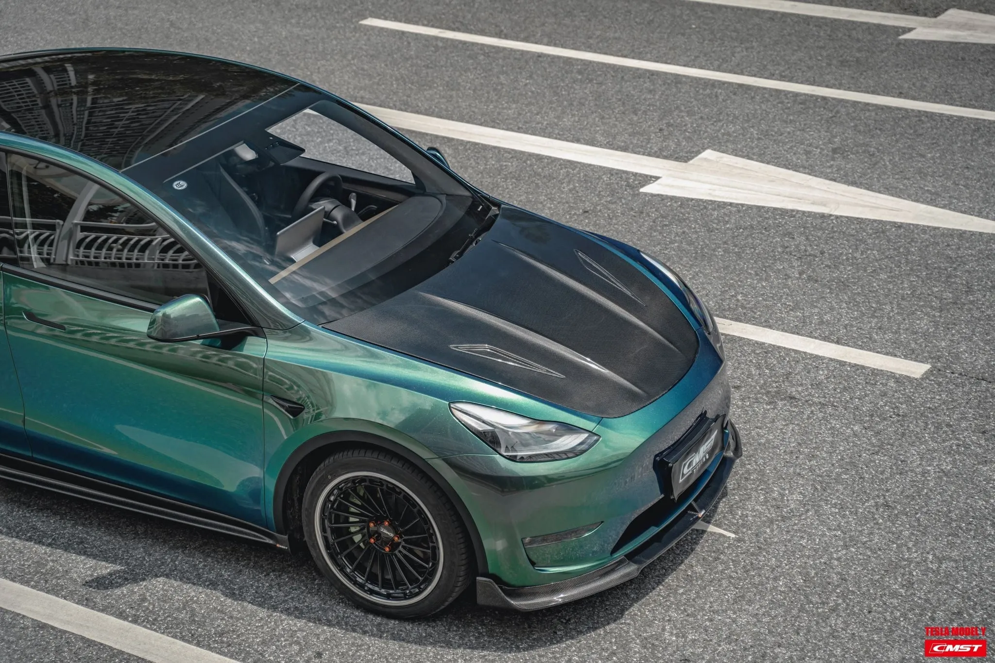 Check our price and buy CMST Carbon Fiber Body Kit set for Tesla Model Y!