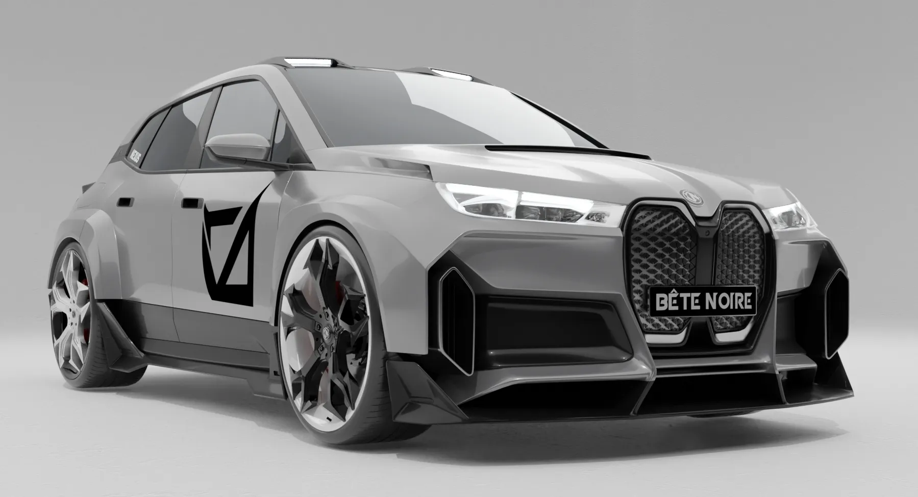 BMW iX I20 Custom Design Wide Body Kit by Bête Noire