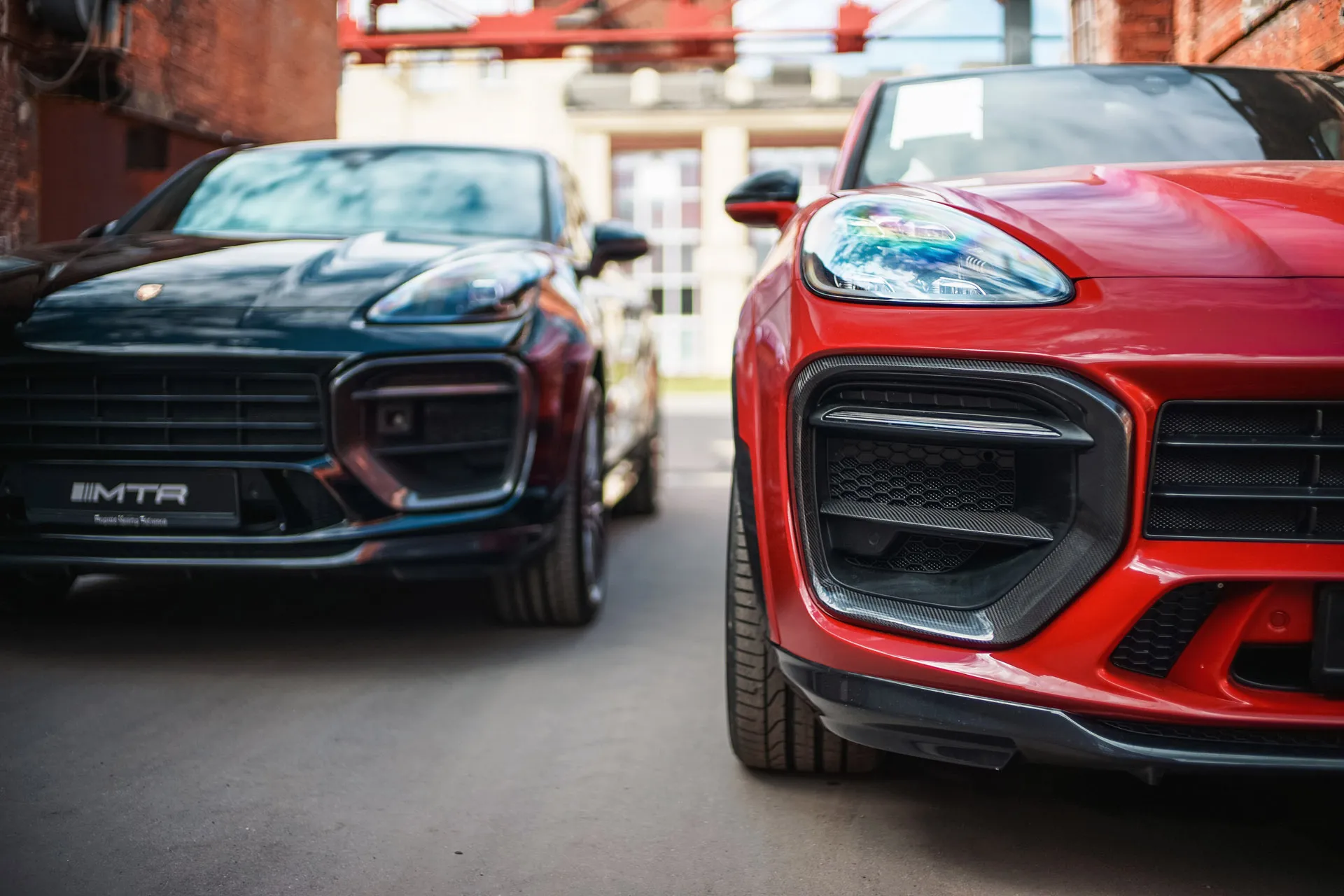 Check price and buy MTR Design Wide Body Carbon Fiber kit for Porsche Cayenne Coupe