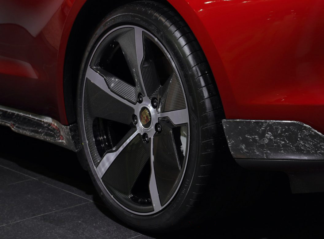 Wheels inserts (20 pcs) BS Style Carbon for Porsche Taycan