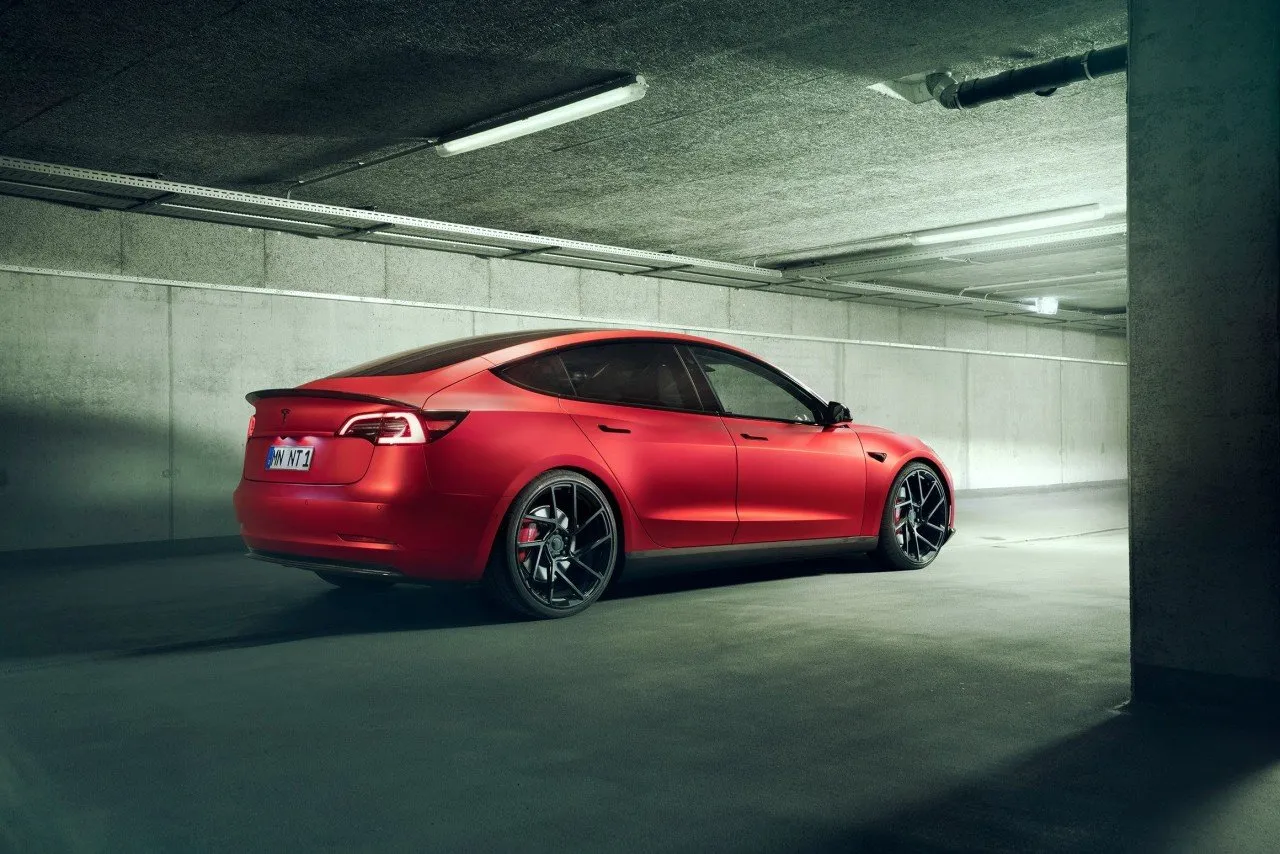 Check price and buy Novitec Carbon Fiber Body kit set for Tesla Model 3