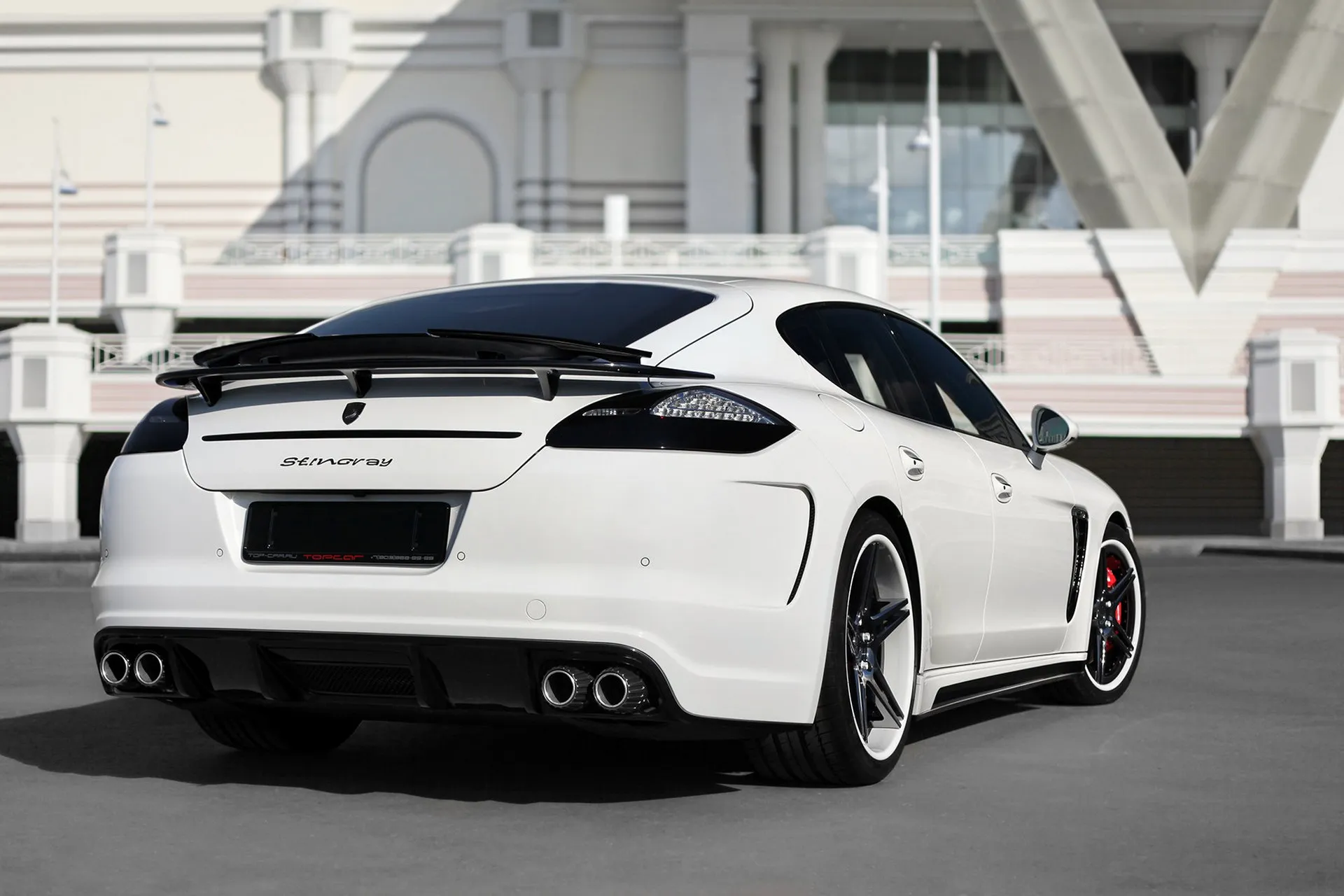 Check our price and buy Topcar Design body kit for Porsche Panamera GT