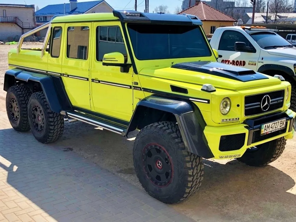 Mercedes-AMG G-class 63 to 6x6 Conversion kit