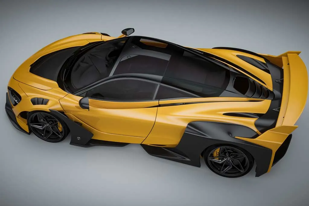 McLaren 720S Custom Body Kit by Zacoe