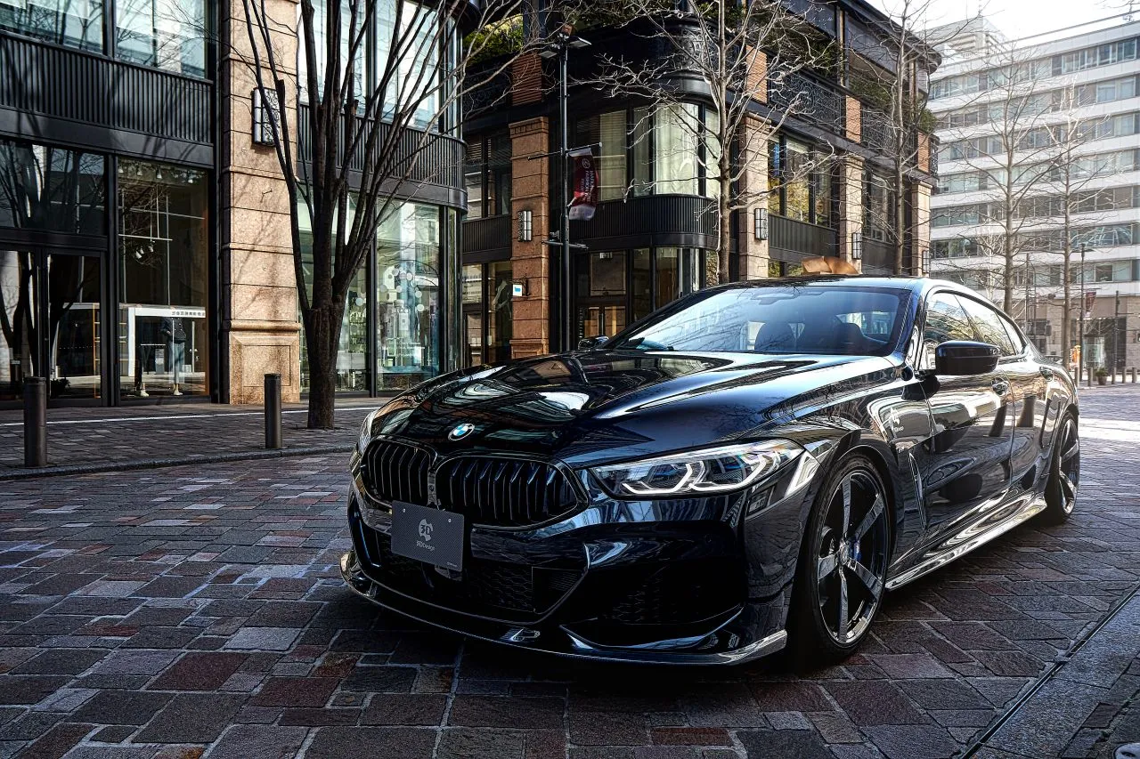 Check our price and buy 3D Design Carbon fiber body kit set for BMW 8 series G16 M-Sport