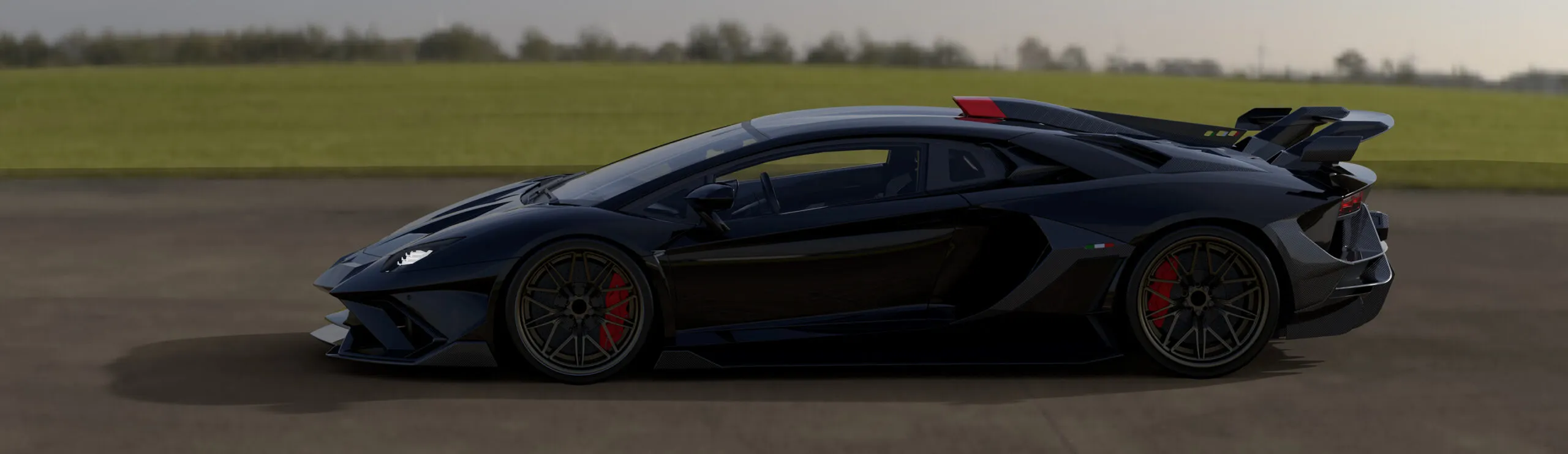 Check price and buy Duke Dynamics Body kit set for Lamborghini Aventador SV-R Widebody kit