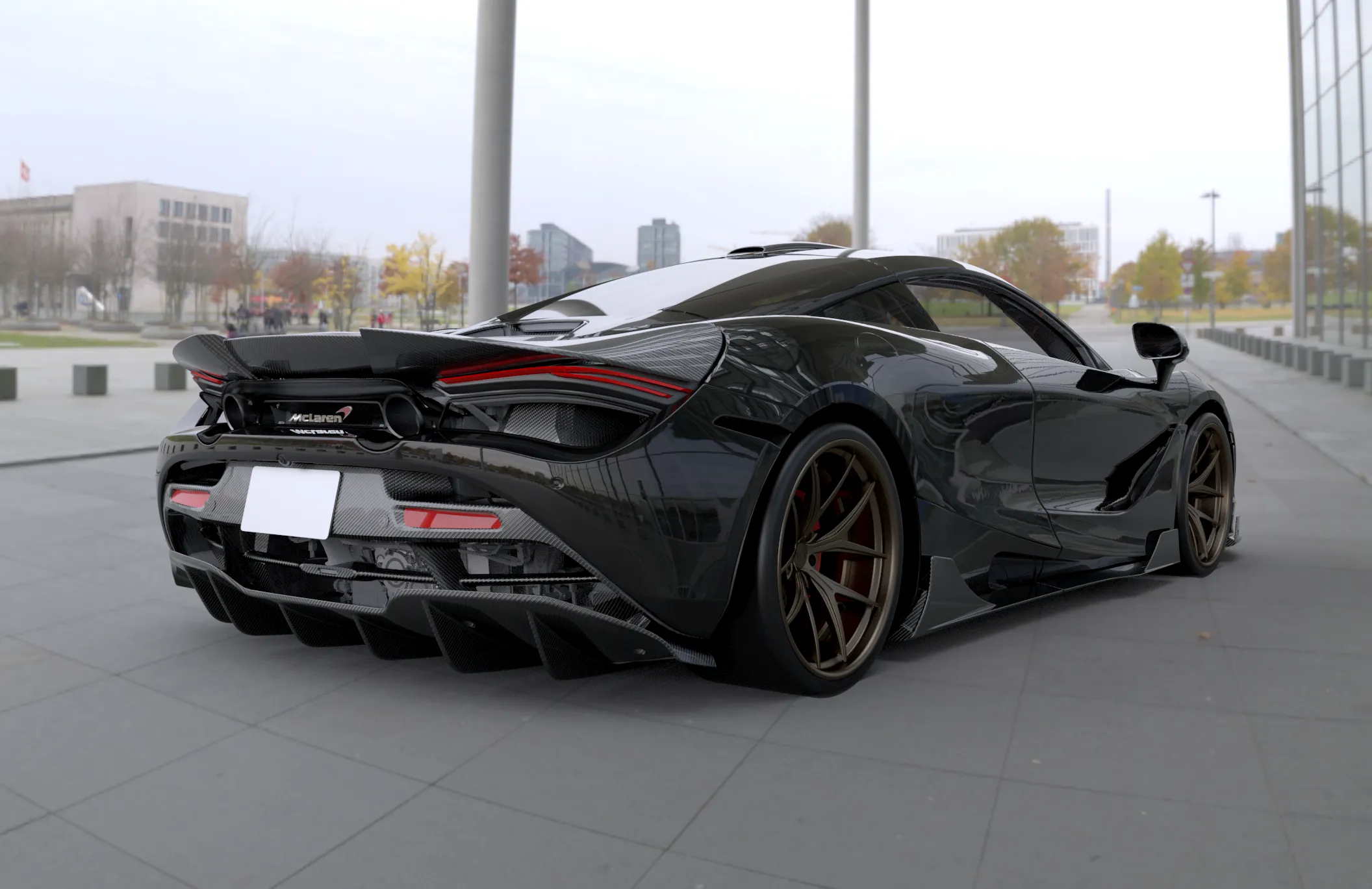 Check price and buy Duke Dynamics Body kit set for McLaren 720s