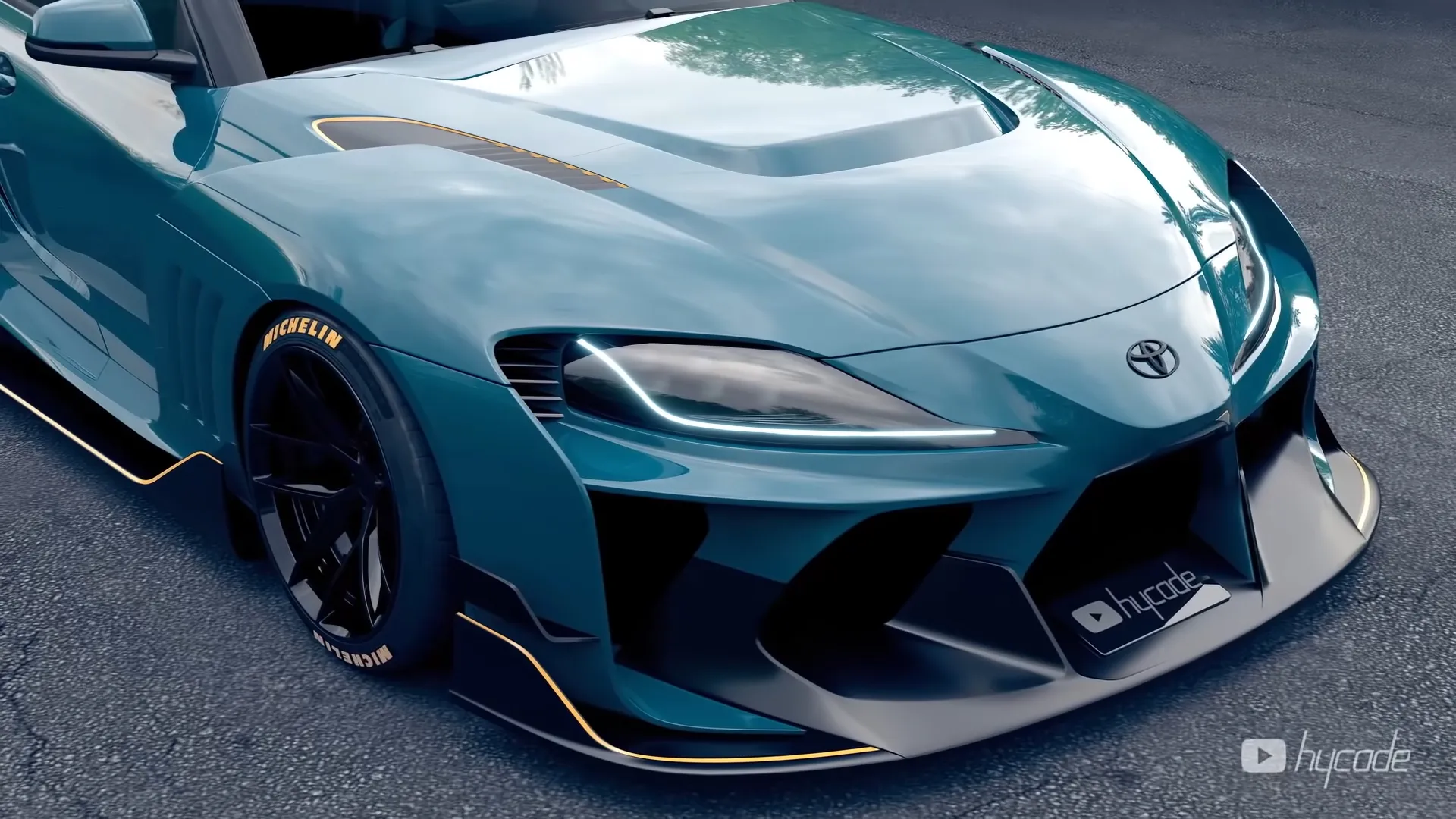 Toyota Supra MK5 Custom Body Kit by Hycade