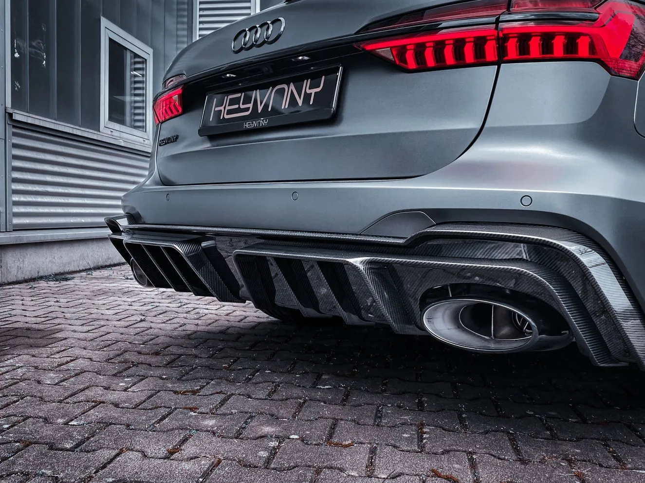 Check price and buy Keyvany Carbon Fiber Body kit set for Audi RS 6 C8