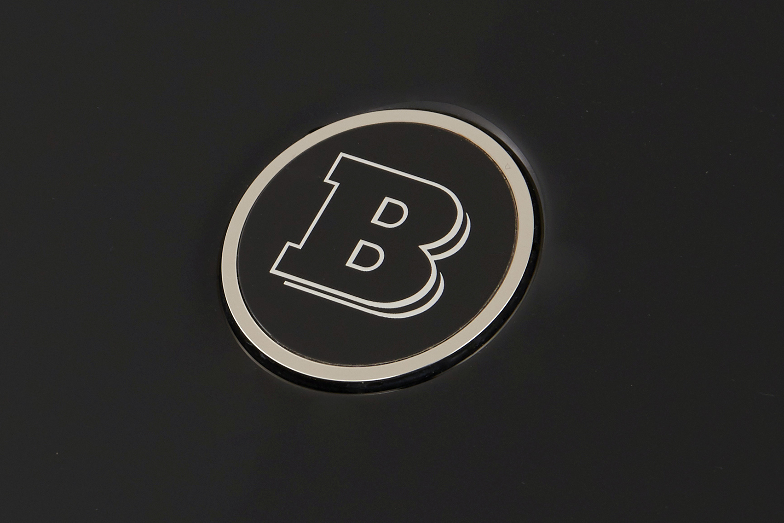 Emblem BRABUS Black for Mercedes Benz