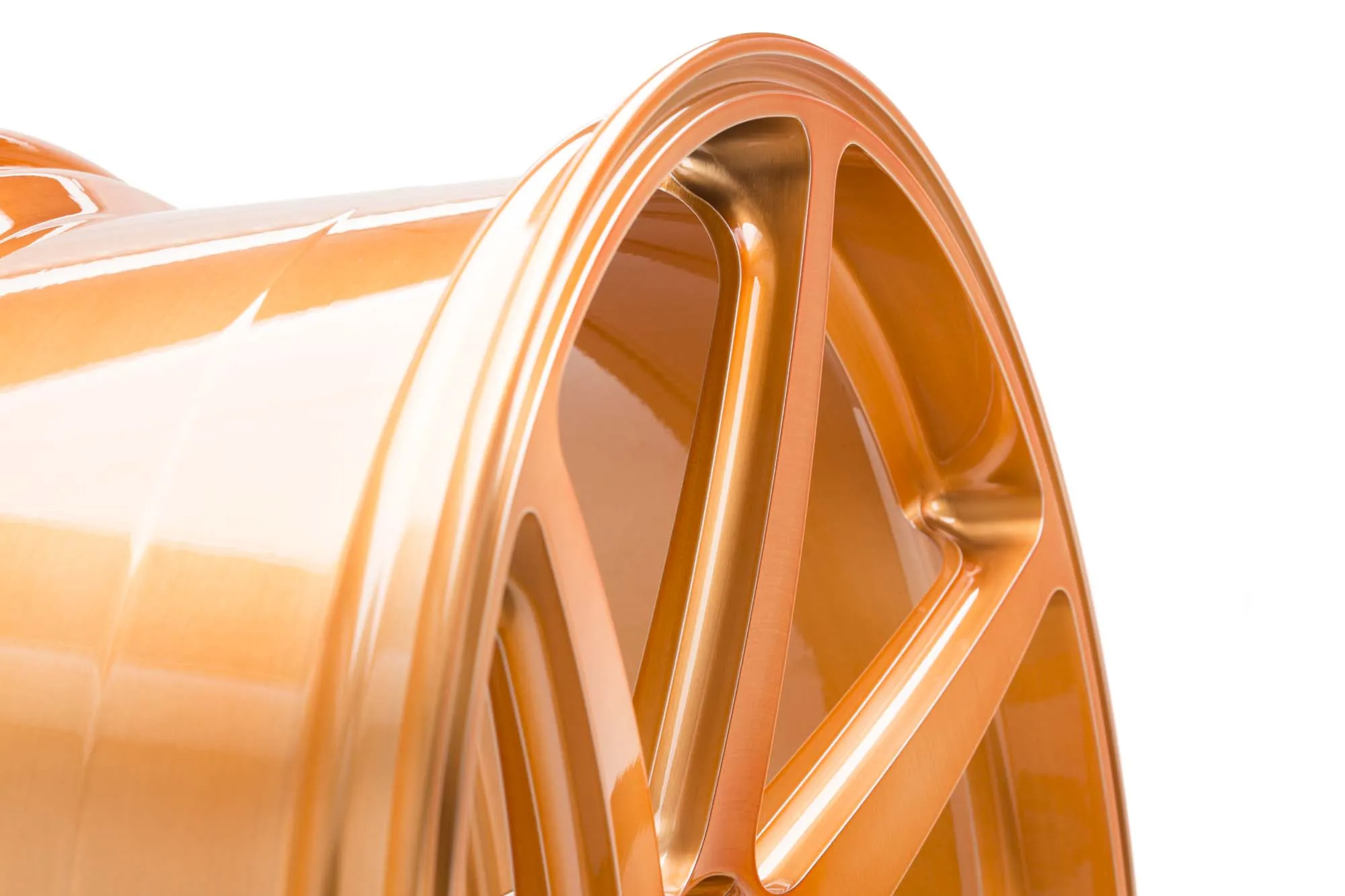 Vossen GNS 2 forged wheel — close-up spoke detail