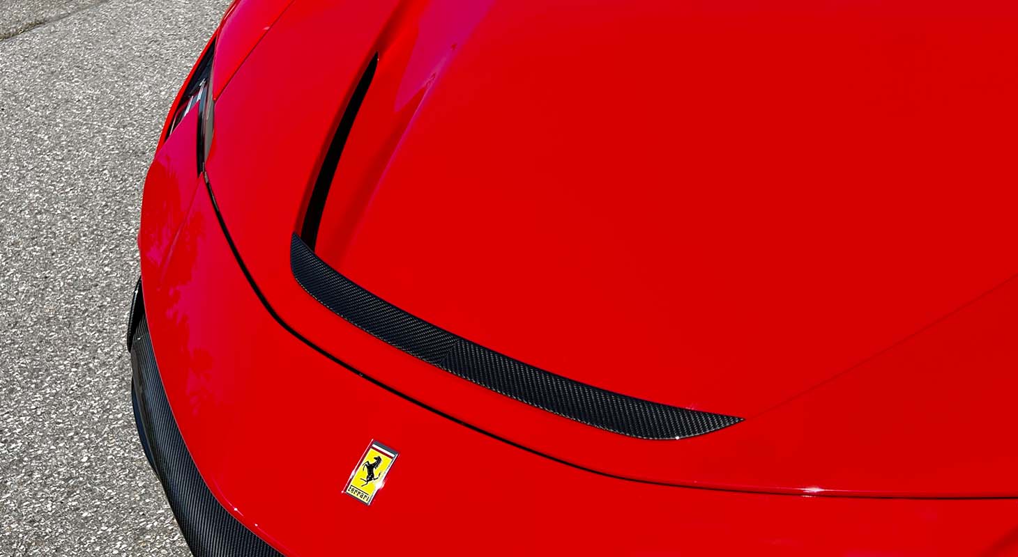 Insert front lid Novitec Carbon for Ferrari SF90 Stradale