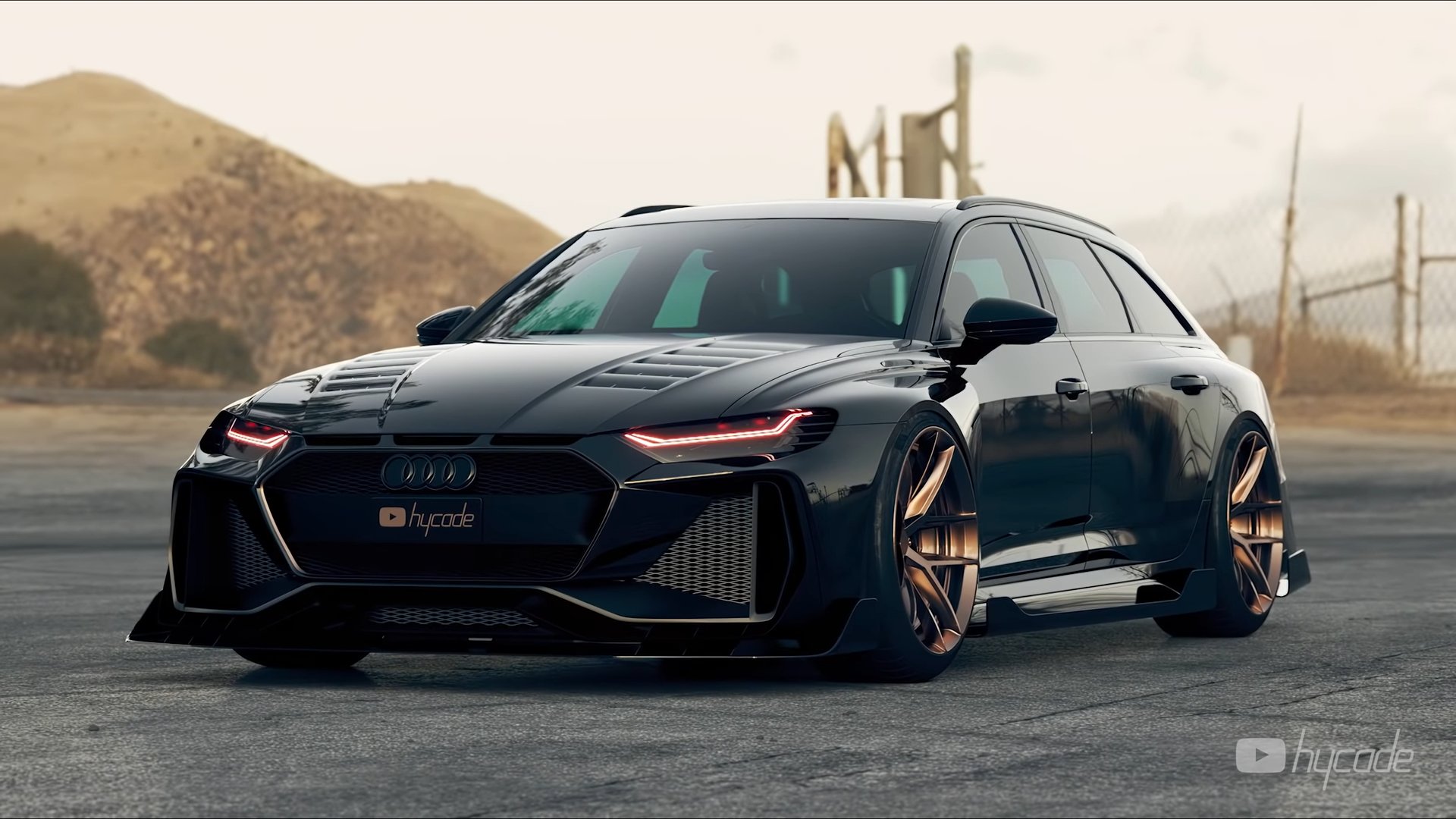 Audi Rs6 Custom Wide Body Kit By Hycade Buy With Delivery Installation
