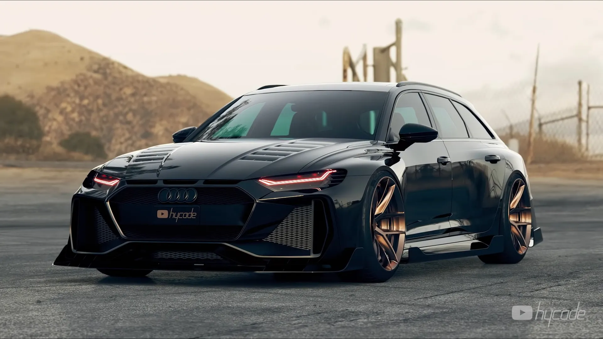 Audi RS6 Custom Body Kit by Hycade