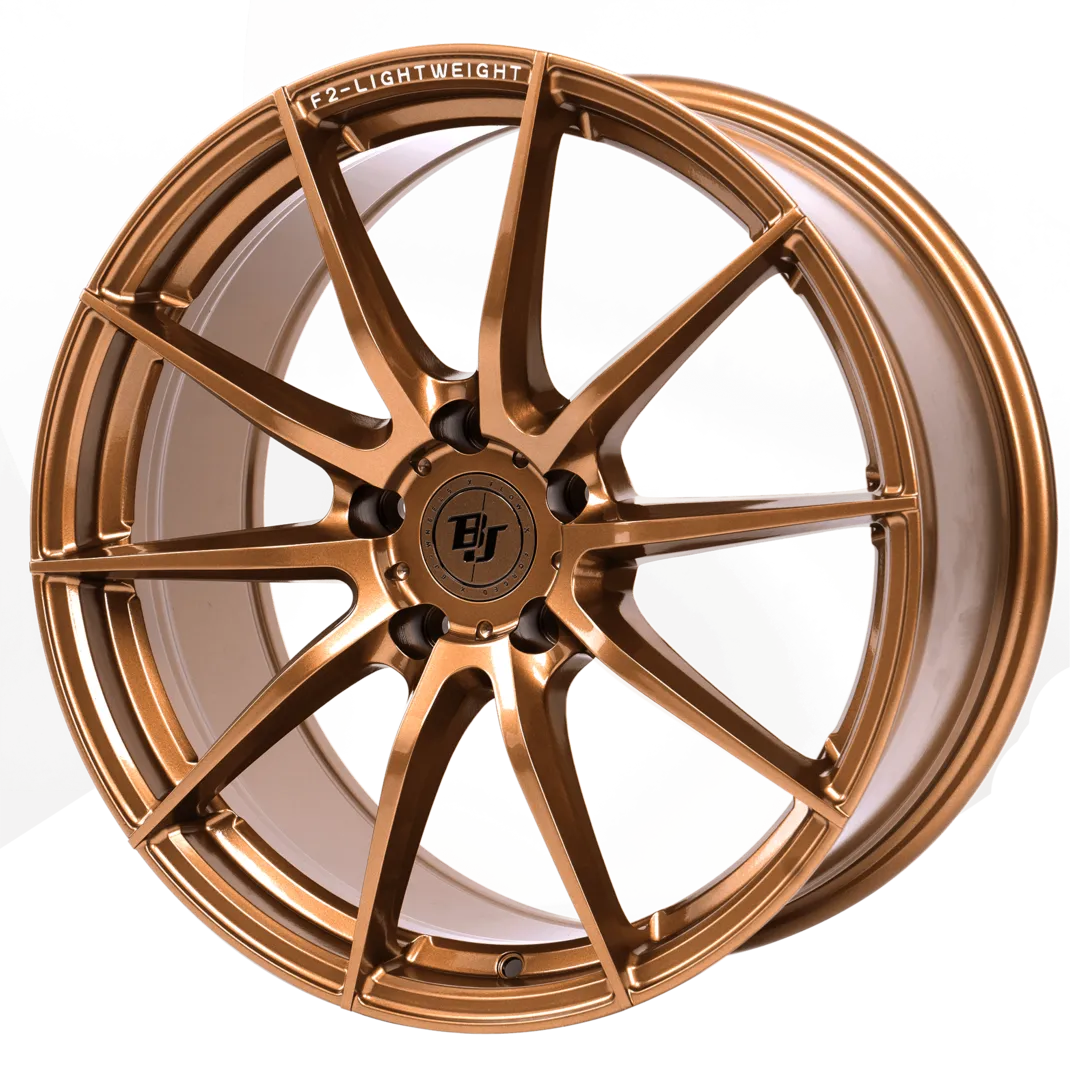 BJ Wheels F2-Lightweight — Copper, side view
