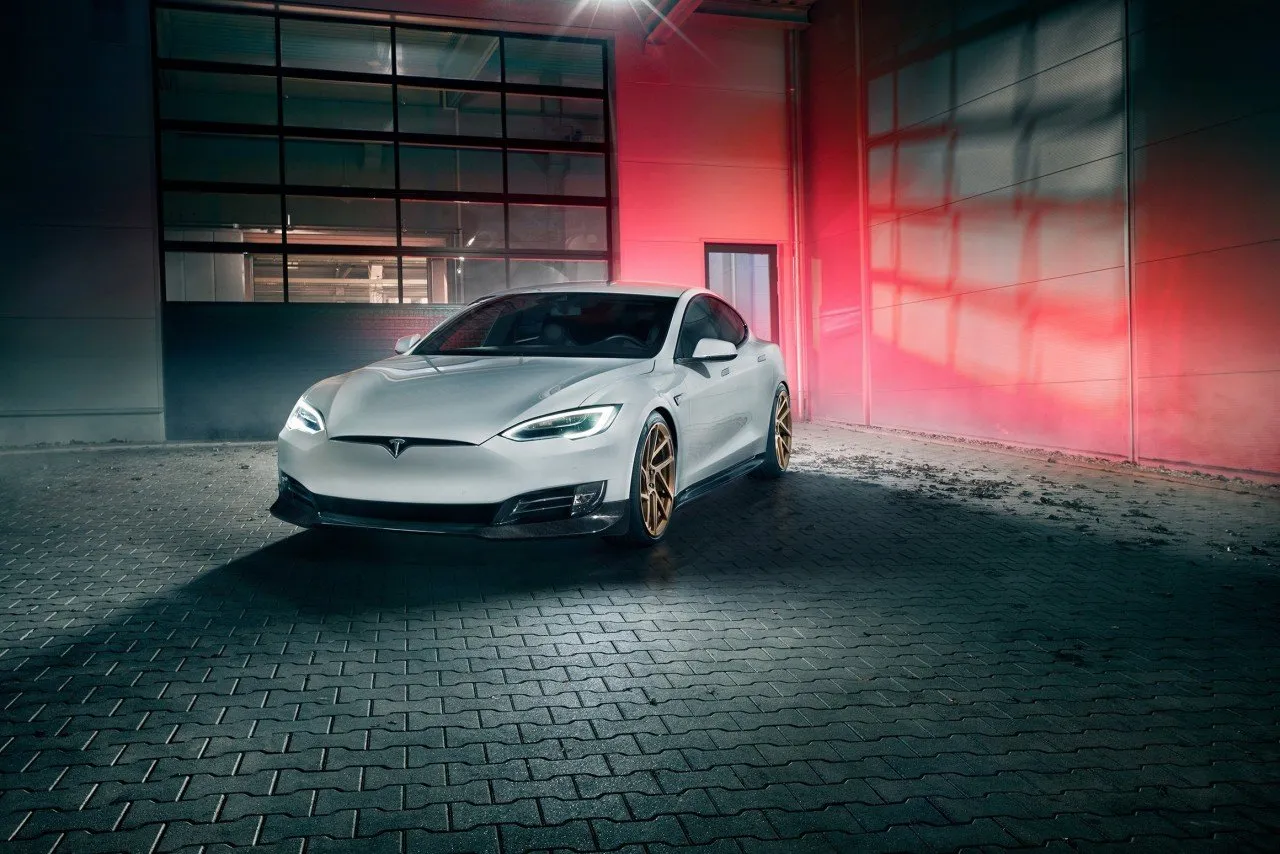 Check price and buy Novitec Carbon Fiber Body kit set for Tesla Model S