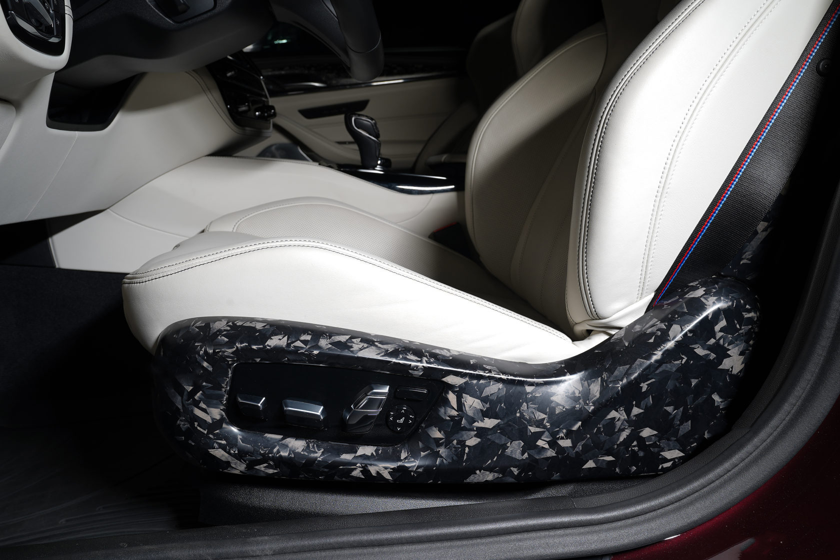 Front seat panels Forged Carbon for BMW X6 G06