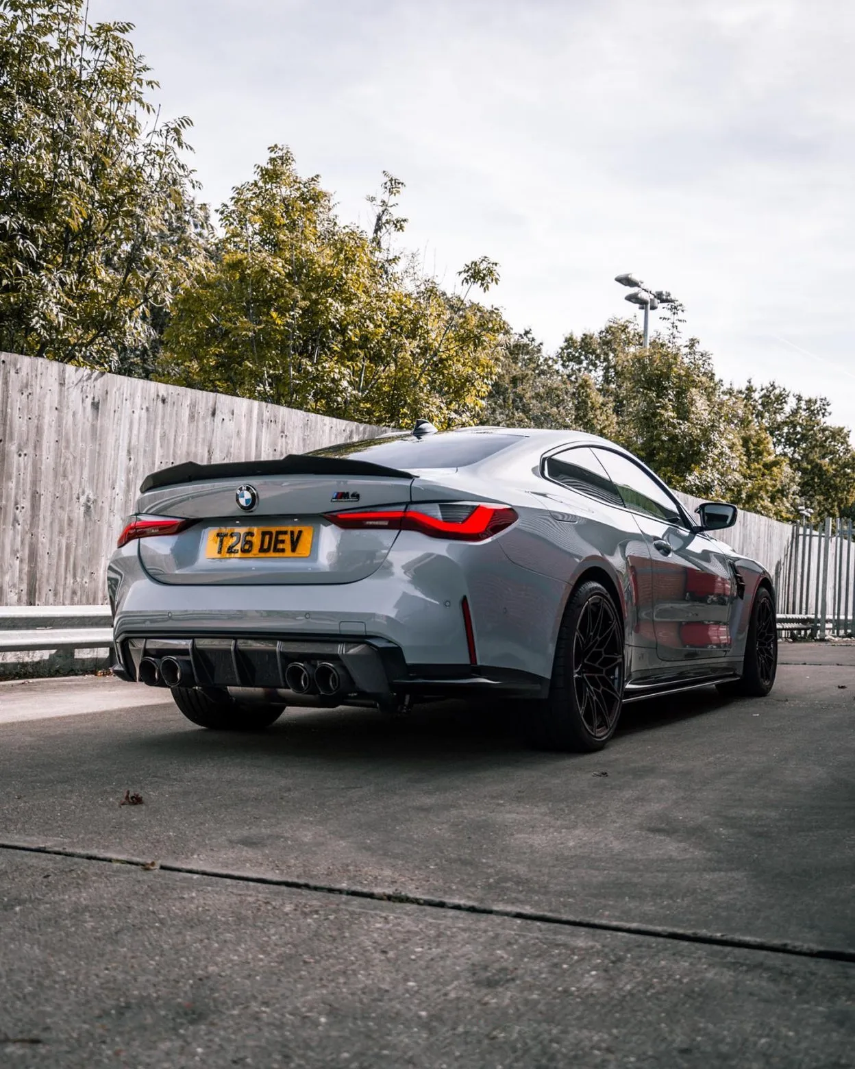 Trunk spoiler (44) Carbon for BMW M3 G80