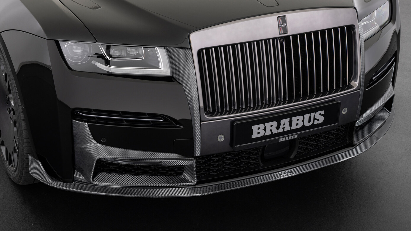 Front bumper spoiler Brabus Carbon for Rolls-Royce Ghost