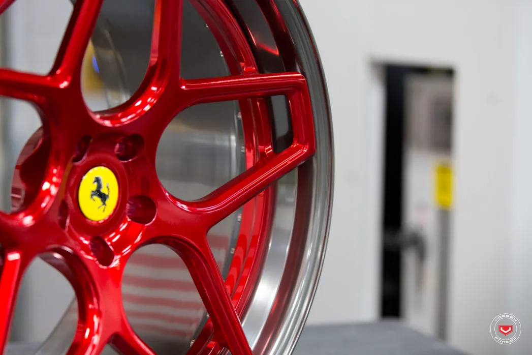 Vossen CG 205 3 PIECE 3-piece forged wheel — front view