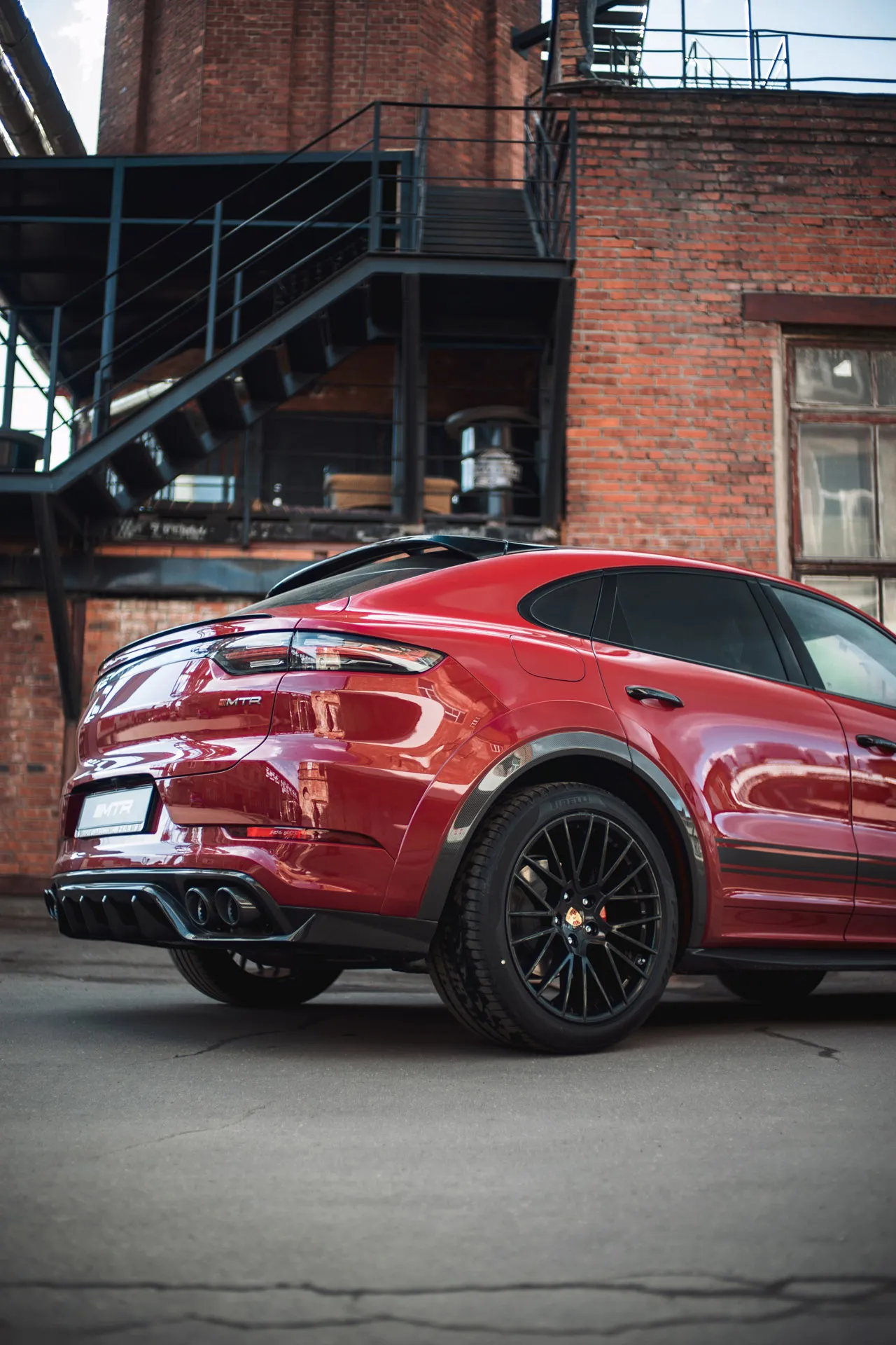 Check price and buy MTR Design Wide Body Carbon Fiber kit for Porsche Cayenne Coupe