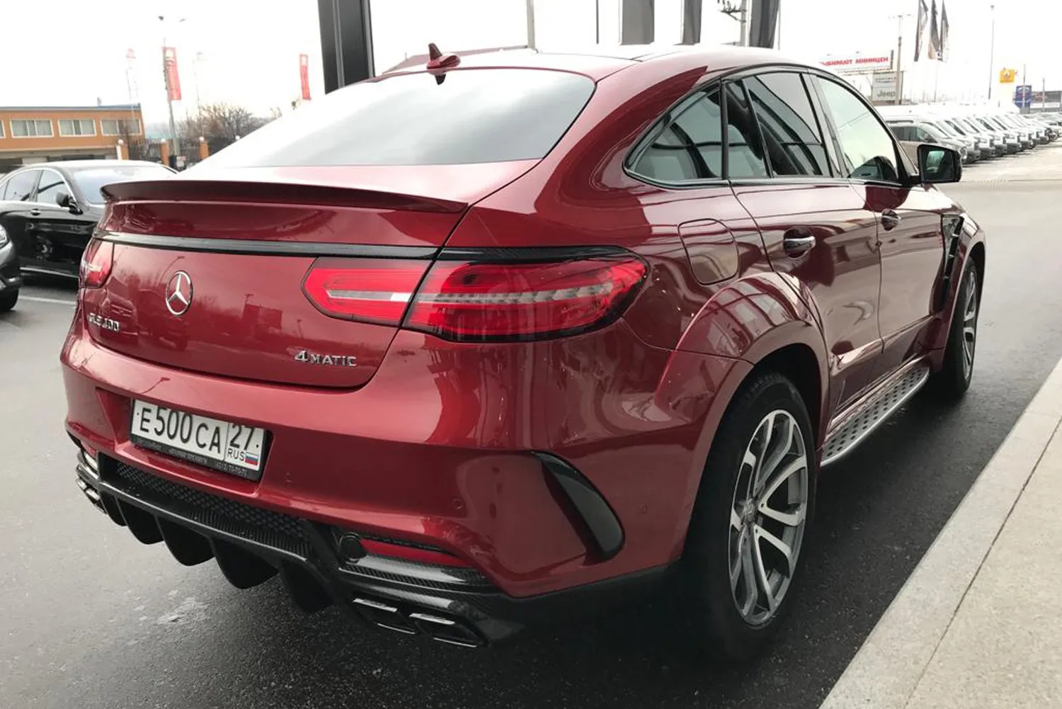 Check our price and buy Topcar Design body kit for Mercedes GLE coupe C292 Inferno