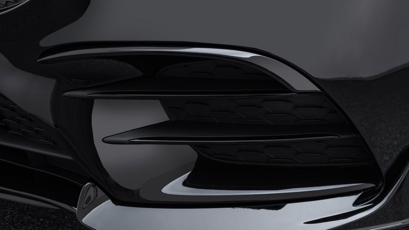 Front fascia inlays Brabus PUR-R-RIM for Mercedes A-class W177 A 160 - A 250 | AMG Line