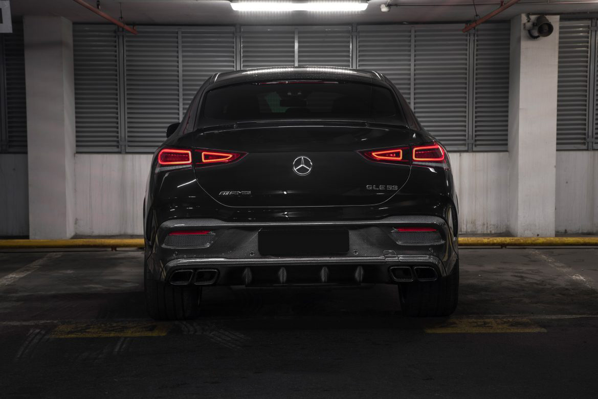 Rear spoiler (small) BS Style Carbon for Mercedes-Benz GLE Coupe AMG C167 AMG GLE 63