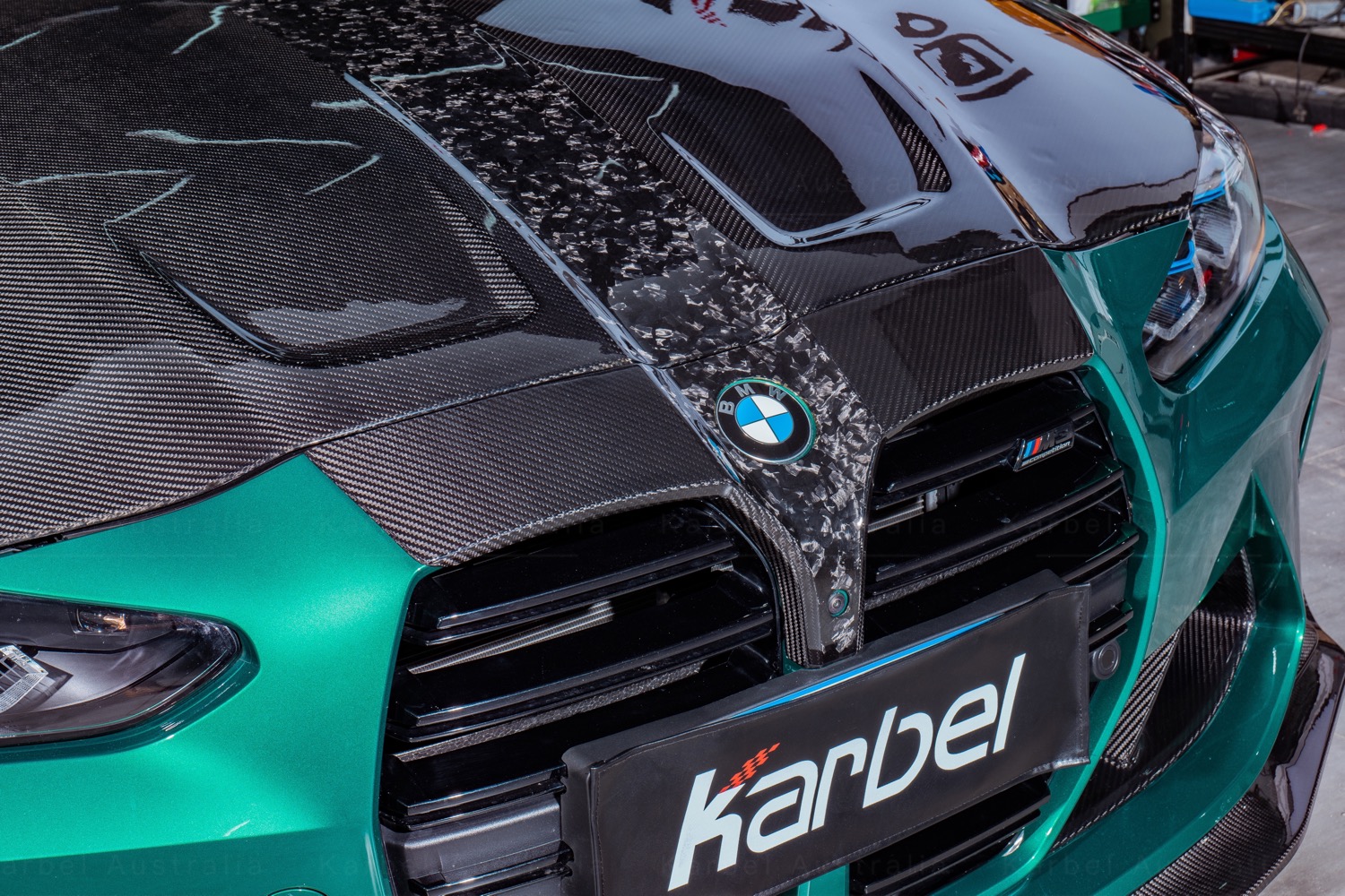 Check price and buy Karbel Carbon Fiber Body kit set for BMW  M3 G80